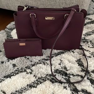 Kate Spade Purse and Matching Wallet
